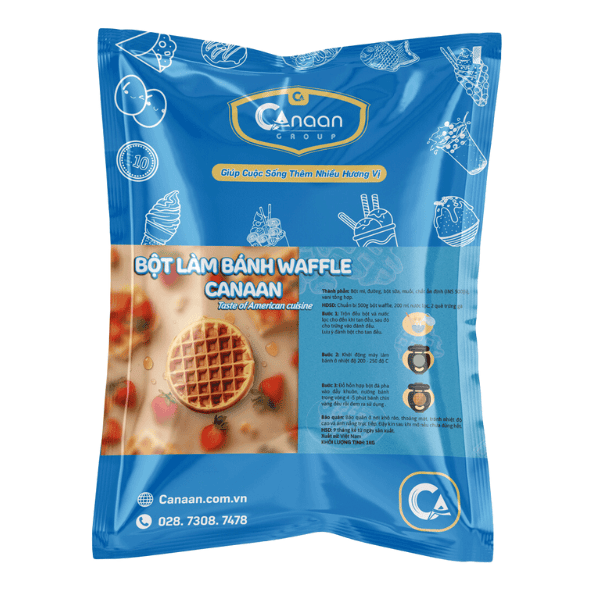 Bột làm bánh Waffle - hình 1