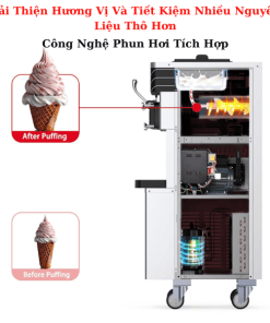 Máy làm kem tươi 3 vòi Canaan CAV-D4000 (ủ đông) - Ảnh 4