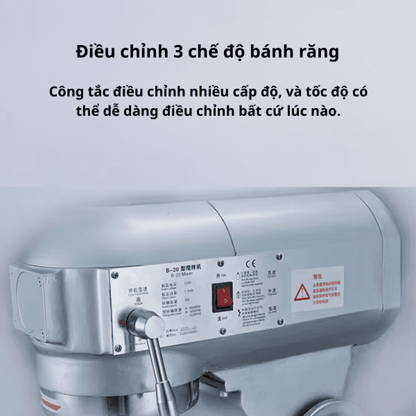 Máy trộn bột 60L B60M - hình 1