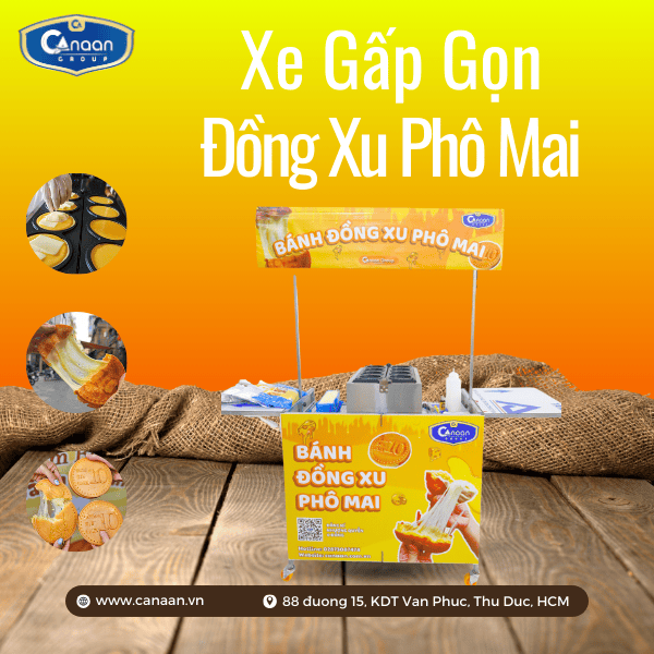Kinh Nghiệm Chọn Mua Xe Đẩy Bán Hàng Chất Lượng - Xe đẩy đa năng cho mọi món street-food