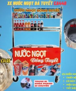 Xe nước ngọt đá tuyết CA440 - Ảnh 4